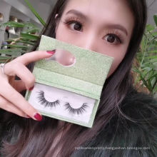 2020 new styles faux mink eyelashes popular 3d faux silk eyelsh custom mini suitcase eyelash packaging box